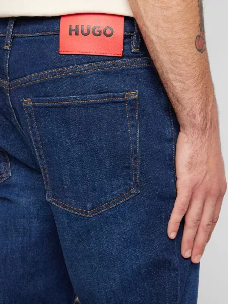 HUGO Jeans denim albastru