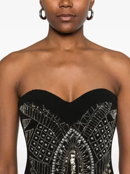 Rochie mini Gemy Maalouf de costum negru