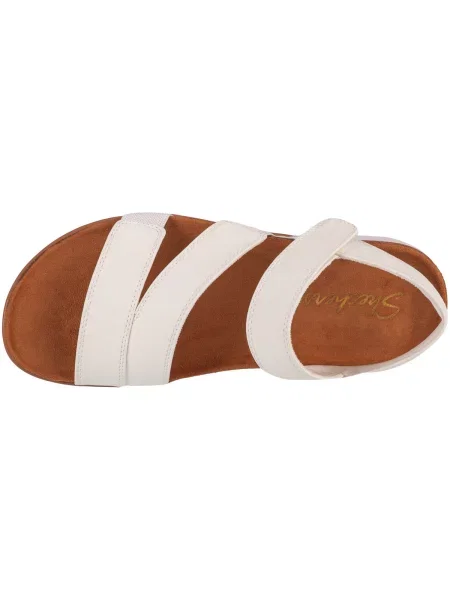 Sandále Skechers biela