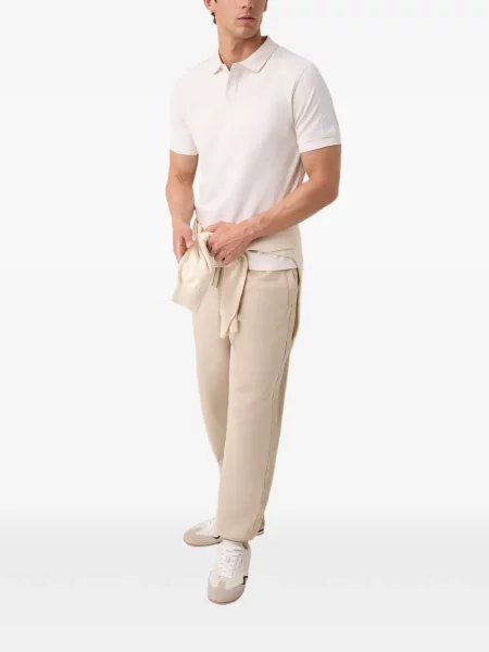 Tricou polo Guess alb