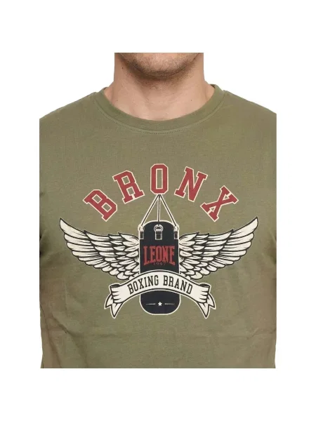 Scurt tricou Leone 1947 cu mâneci scurte verde