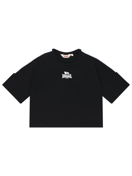 T-shirt krótki oversize Lonsdale Wandylaw biała