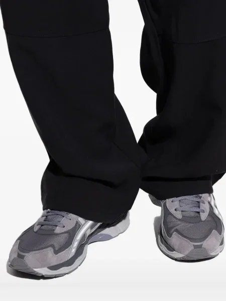 Sneakerși Asics din piele de căprioară albastru