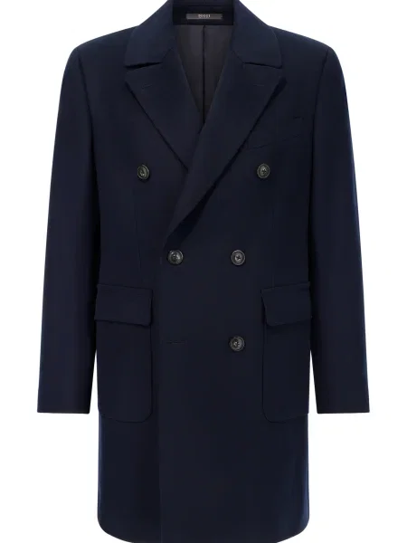 Boggi Milano Palton de primăvară-toamnă bleumarin