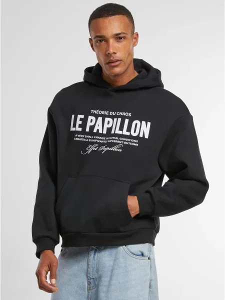 Hoodie Mister Tee črna