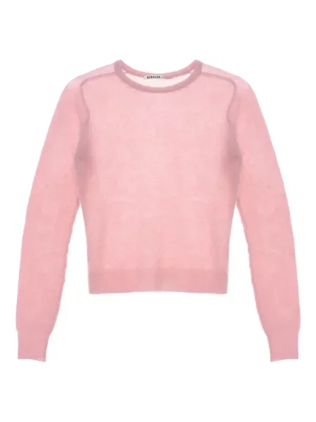 Pulover Auralee de lână roz