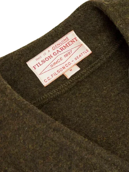Vestă Filson de lână verde