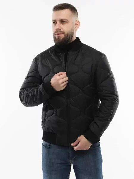 Демісезонна куртка UVENTUM чорний