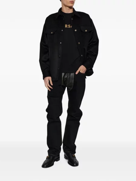 Tricou Versace cu autograf negru