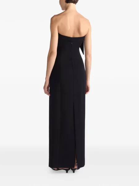 Rochie maxi The Arkow fără bretele negru