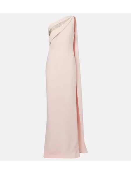 Rochie Roland Mouret cu un umăr gol roz