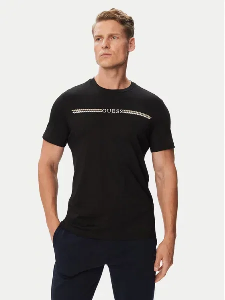 Guess T-Shirt czarny