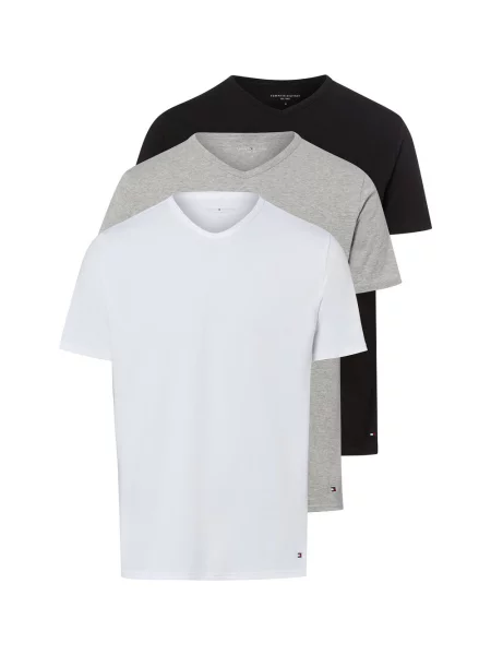 Tommy Hilfiger T-shirt w Mężczyźni czarny|szary M czarna