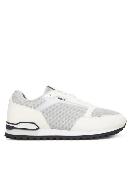 Sneakerși Boss Black alb