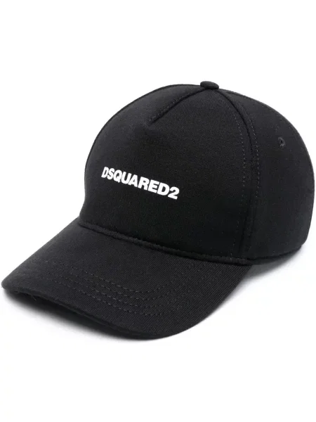 Șapcă Dsquared2 cu broderie negru