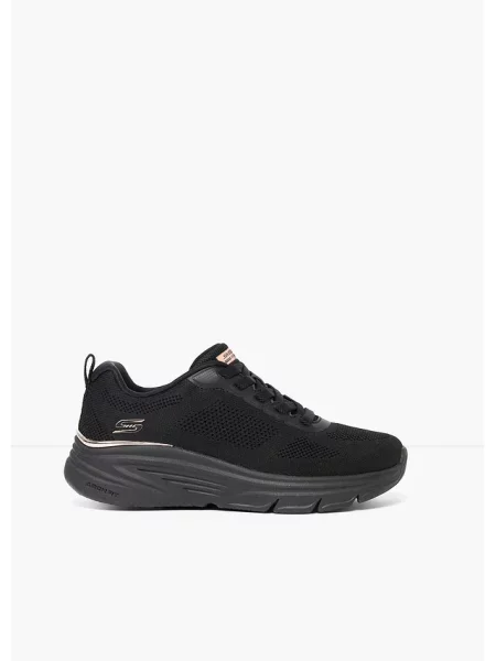 Sneakersy Skechers z metalizowanymi detalami czarne