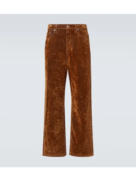 Kavbojke Dries Van Noten oranžna