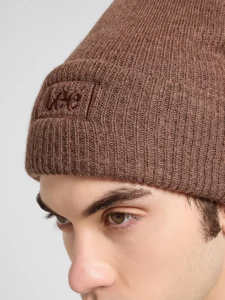 Шапка Lee коричневая