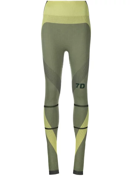 Leggings 7 Days Active cu imagine galben