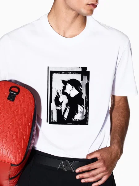 Футболка Armani Exchange білий