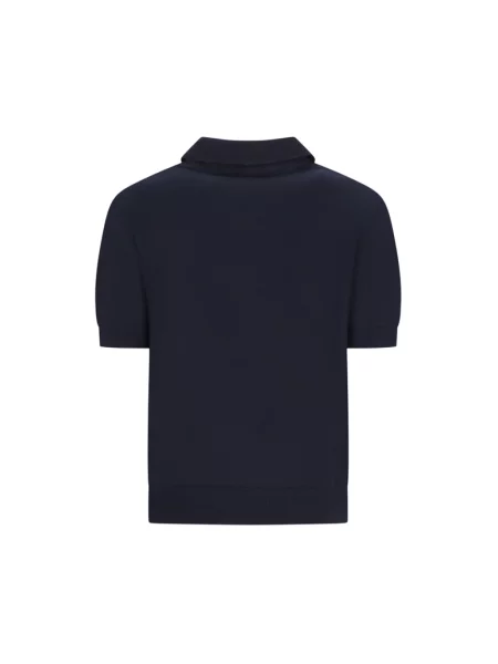 Koszulka polo Max Mara niebieska