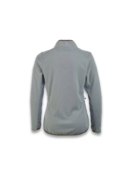 Bluza Ande Marmolada Zip Lady Fl niebieska