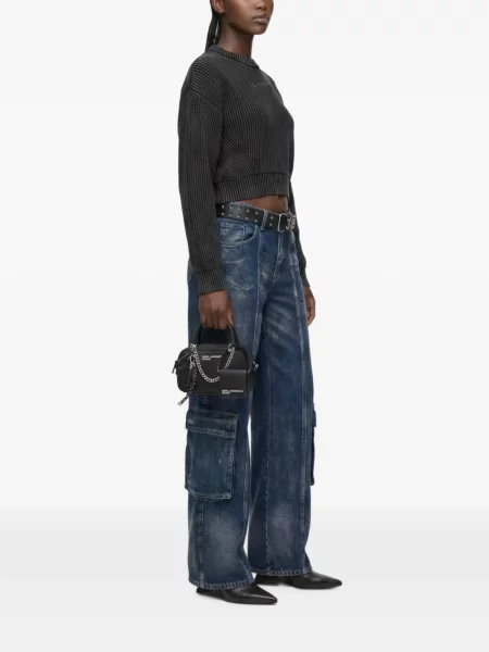 Top Karl Lagerfeld Jeans negru