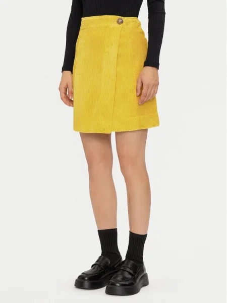 United Colors Of Benetton Fustă mini galben