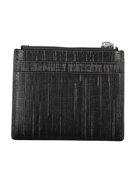 Portfel Calvin Klein skórzany elegancki czarny