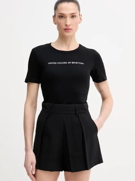 United Colors of Benetton tričko dámske čierna