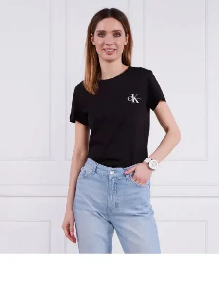 CALVIN KLEIN JEANS Tricou MONOGRAM negru