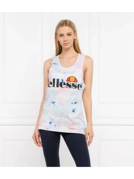 Vestă Ellesse tie dye cu legături