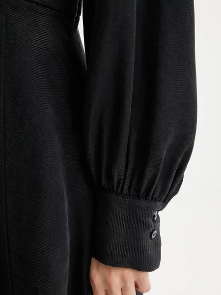 Платье мини Answear.lab клеш черное