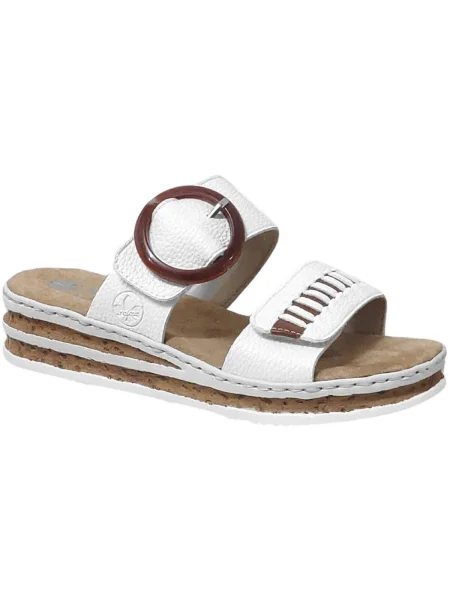 Pantofi Rieker alb