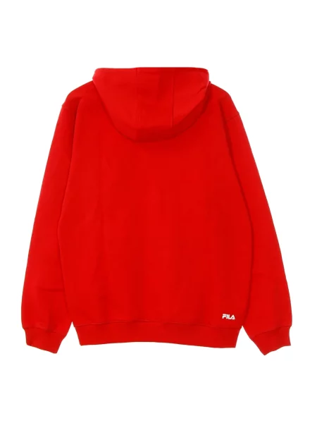 Bluza z kapturem Fila czerwona