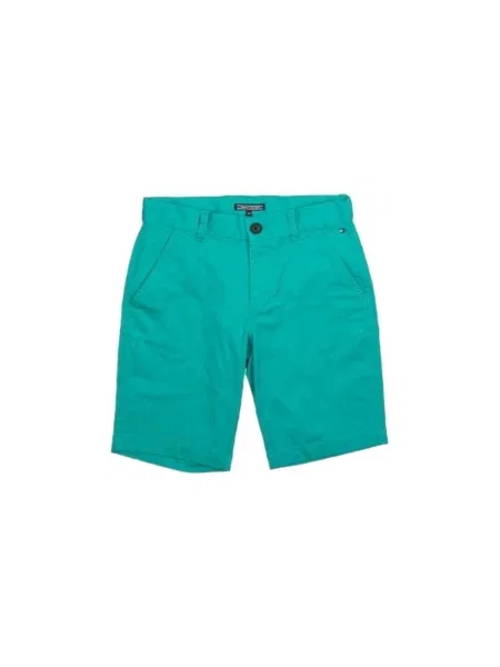 Pantaloni copii Tommy Hilfiger albastru