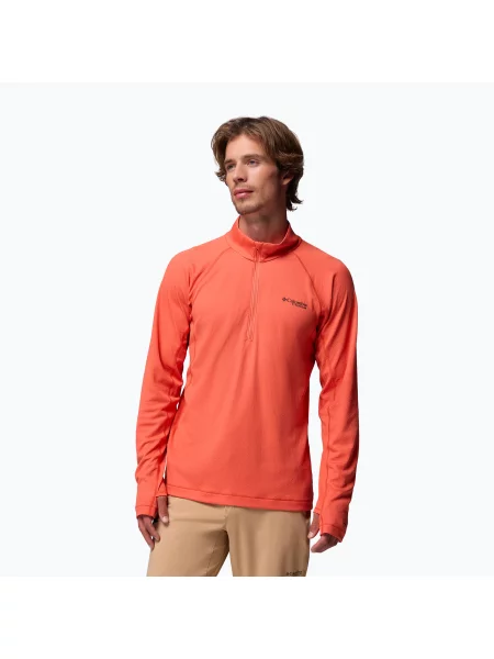 Mikina Columbia DriVenture Half Zing/White bílá