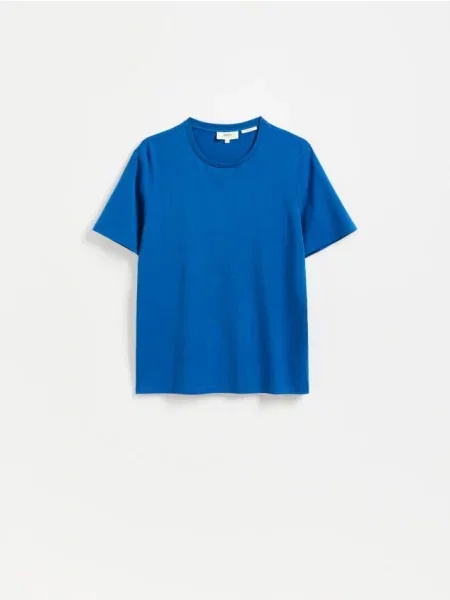 Reserved Tricou regular fit cu conținut ridicat de fibre de bambus indigo