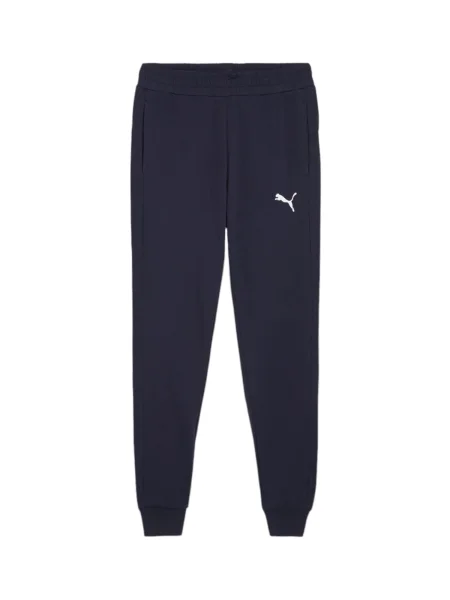 PUMA Pantaloni sport TeamGoal bleumarin alb