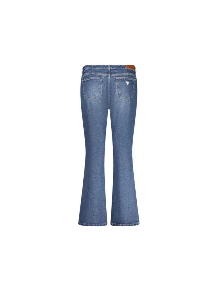 Jeansy Guess retro z 5 kieszeniami niebieskie