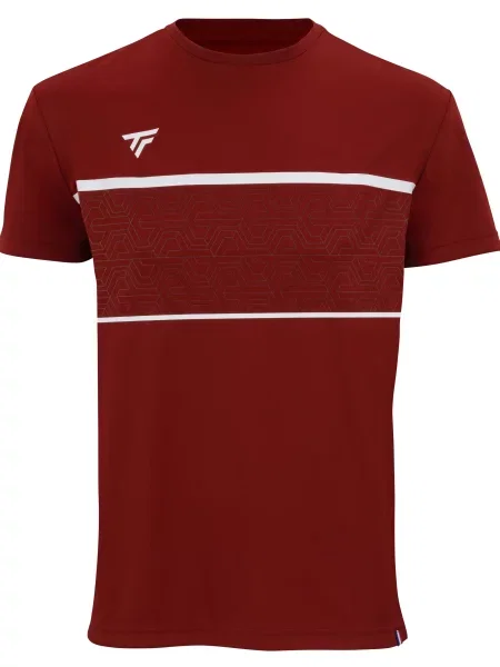 Pánske tenisové tričko Tecnifibre Team Tech Tee červené