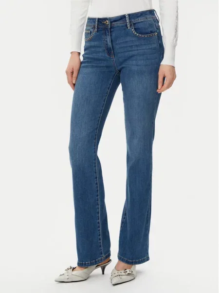 Morgan Džinsai Bootcut Fit mėlyna