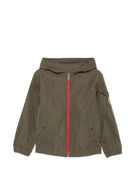 Kurtka dziecięca Moncler Enfant zielona