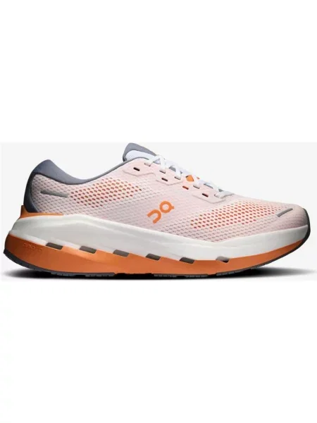 Buty do biegania On Cloudrunner 3 Max różowy pomarańczowy szary biały
