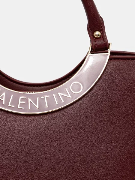 Elegáns táska Valentino Bags borvörös