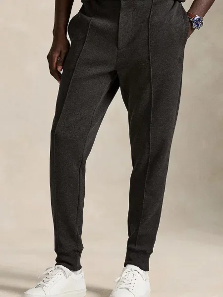 Hlače Polo Ralph Lauren siva