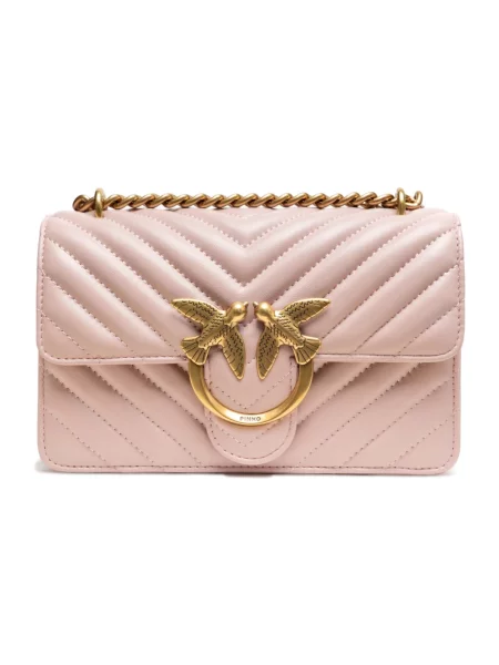 Mała mały torebka Pinko elegancka różowa