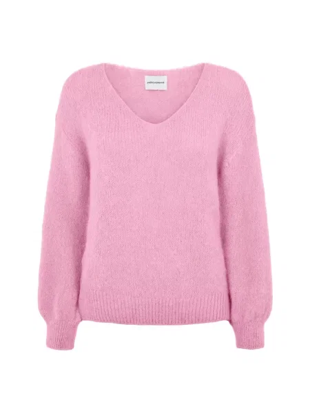 Sweter American Dreams z alpaki różowy