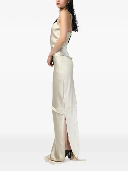 Rochie Andra Andreescu din satin alb