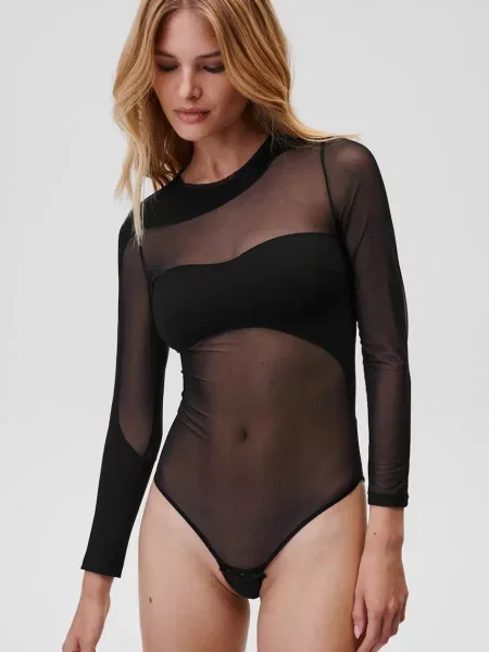 Однотонная блузка Undress Code черная